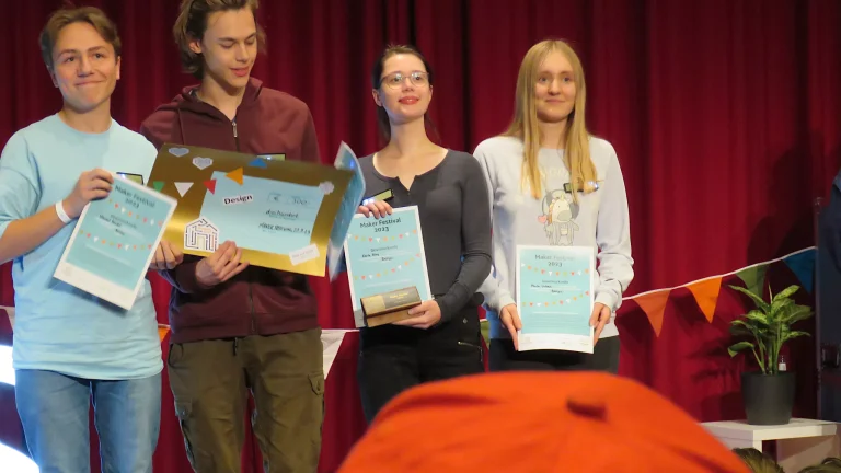 Preis beim Maker-Festival