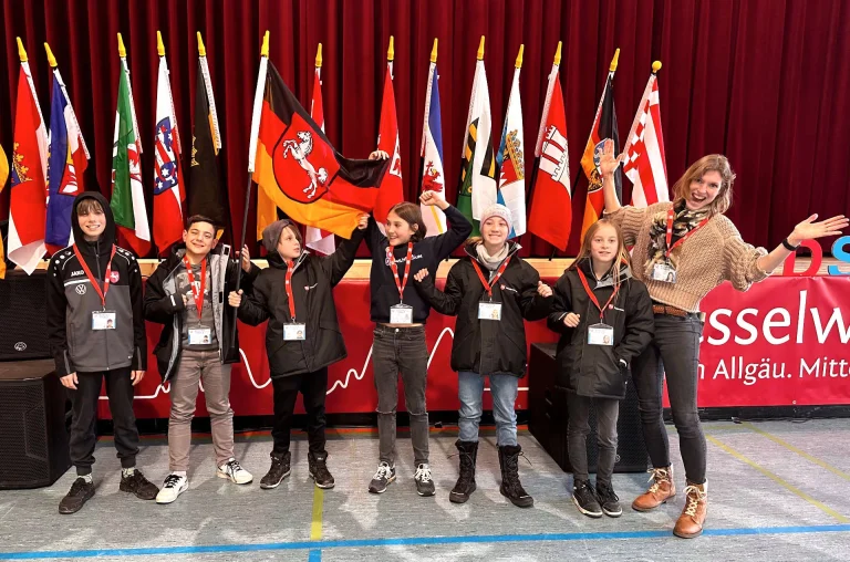 WG-Langläufer beim Bundesfinale Jugend trainiert für Olympia und Paralympics