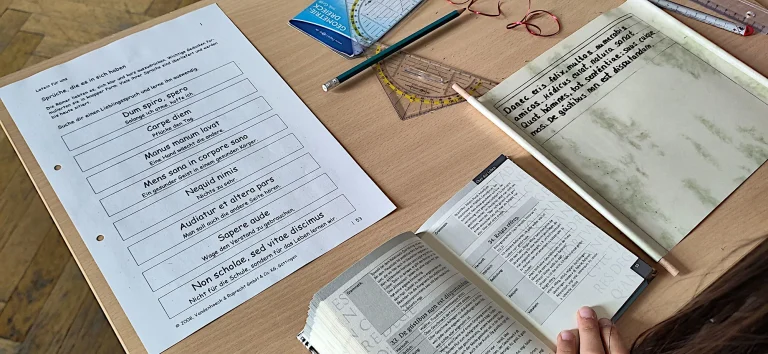 AG für Grundschüler am WG „Antike Sprachen und Kulturen“